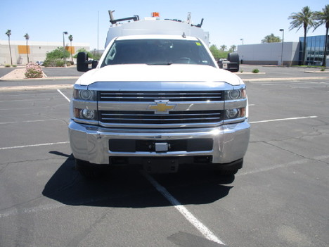 USED 2015 CHEVROLET SILVERADO 3500HD SERVICE - UTILITY TRUCK #3082-2