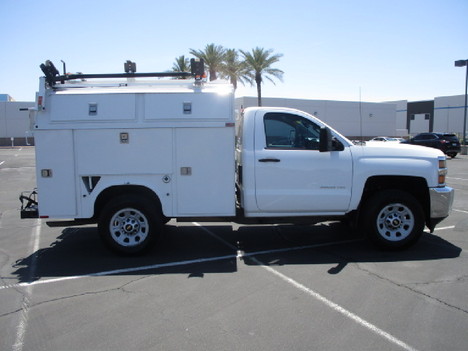 USED 2015 CHEVROLET SILVERADO 3500HD SERVICE - UTILITY TRUCK #3082-4