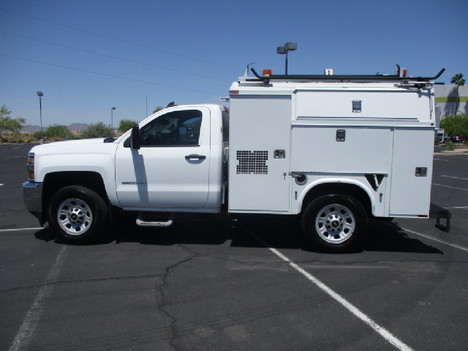 USED 2015 CHEVROLET SILVERADO 3500HD SERVICE - UTILITY TRUCK #3082-9