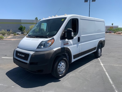 USED 2020 RAM PROMASTER 1500 PANEL - CARGO VAN TRUCK #3084-1