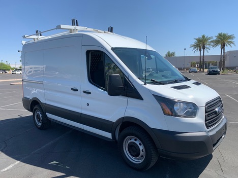 USED 2018 FORD TRANSIT T250 PANEL - CARGO VAN TRUCK #3090-7