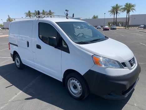 USED 2019 NISSAN NV200 S PANEL - CARGO VAN TRUCK #3093-7