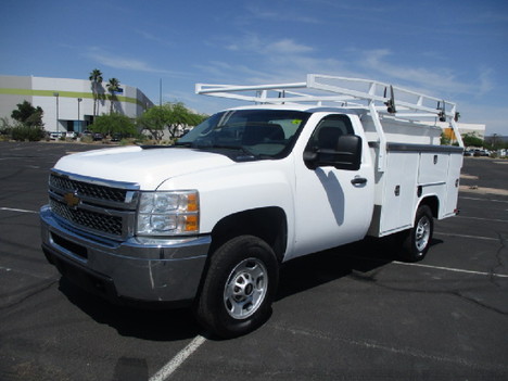 USED 2014 CHEVROLET SILVERADO 2500HD SERVICE - UTILITY TRUCK #3095-1