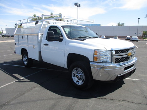 USED 2014 CHEVROLET SILVERADO 2500HD SERVICE - UTILITY TRUCK #3095-3