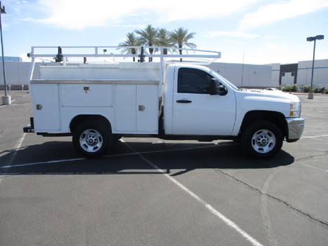 USED 2014 CHEVROLET SILVERADO 2500HD SERVICE - UTILITY TRUCK #3095-4