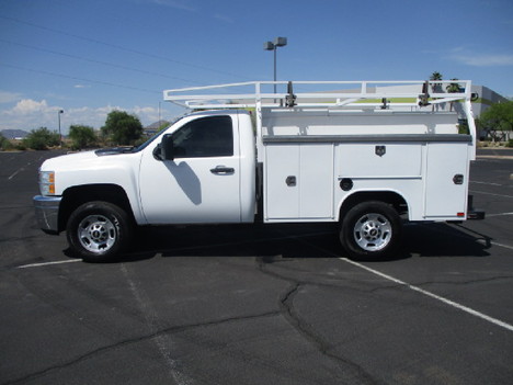 USED 2014 CHEVROLET SILVERADO 2500HD SERVICE - UTILITY TRUCK #3095-8