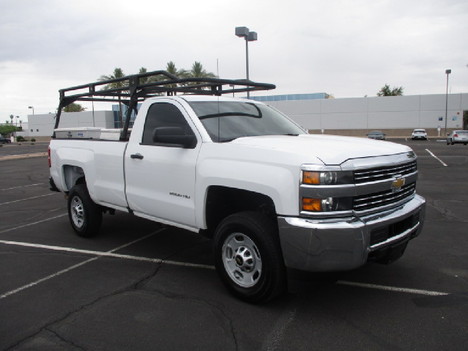 USED 2017 CHEVROLET SILVERADO 2500HD 2WD 3/4 TON PICKUP TRUCK #3097-3