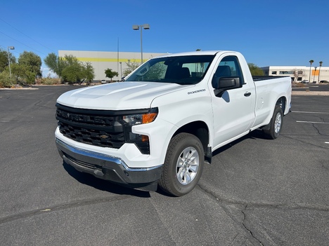 USED 2022 CHEVROLET SILVERADO 1500 2WD 1/2 TON PICKUP TRUCK #3116-1