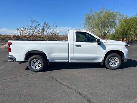 USED 2022 CHEVROLET SILVERADO 1500 2WD 1/2 TON PICKUP TRUCK #3116-3