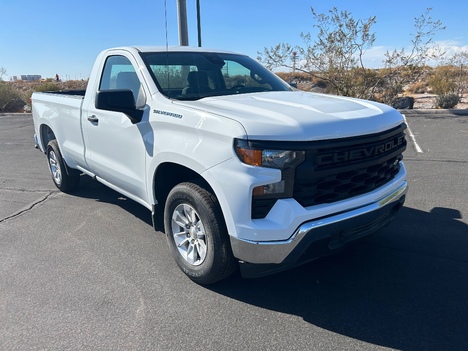 USED 2022 CHEVROLET SILVERADO 1500 2WD 1/2 TON PICKUP TRUCK #3116-4