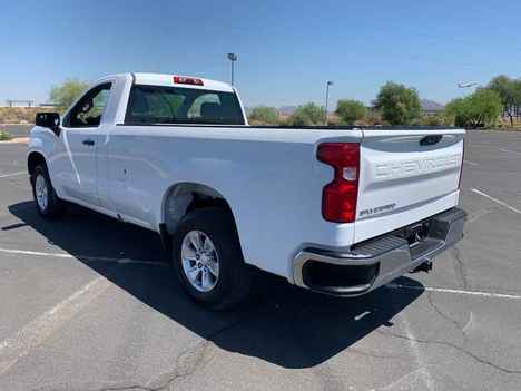 USED 2022 CHEVROLET SILVERADO 1500 2WD 1/2 TON PICKUP TRUCK #3116-7