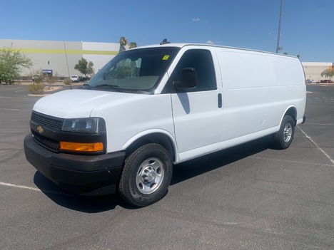 USED 2021 CHEVROLET EXPRESS G2500 PANEL - CARGO VAN TRUCK #3153-1