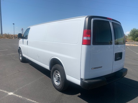 USED 2021 CHEVROLET EXPRESS G2500 PANEL - CARGO VAN TRUCK #3153-3