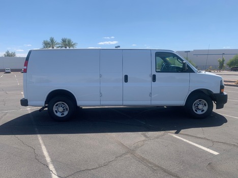 USED 2021 CHEVROLET EXPRESS G2500 PANEL - CARGO VAN TRUCK #3153-6