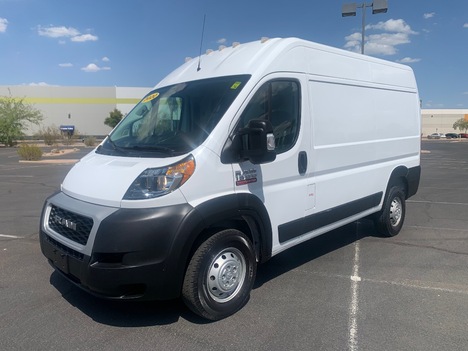 USED 2020 RAM PROMASTER 1500 PANEL - CARGO VAN TRUCK #3159-1