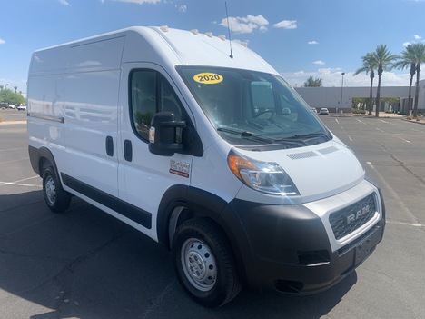USED 2020 RAM PROMASTER 1500 PANEL - CARGO VAN TRUCK #3159-7