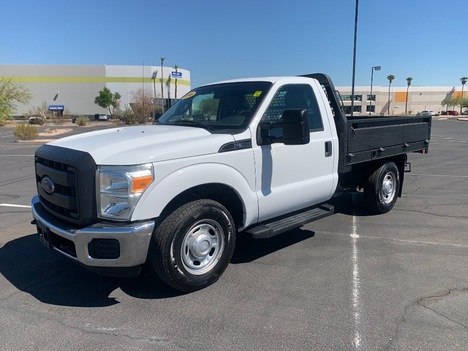 USED 2016 FORD F250 FLATBED TRUCK #3185-1