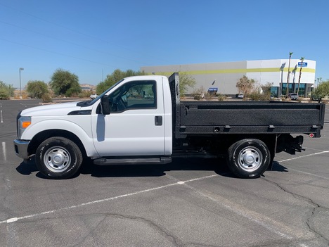 USED 2016 FORD F250 FLATBED TRUCK #3185-2