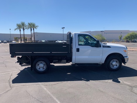 USED 2016 FORD F250 FLATBED TRUCK #3185-6