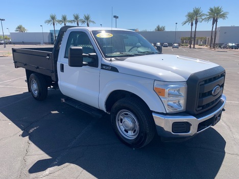 USED 2016 FORD F250 FLATBED TRUCK #3185-7