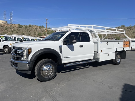 2019 FORD F550 Flatbed Truck #3643