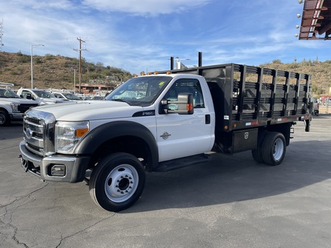 2016 FORD F550 Stake Body Truck #3695