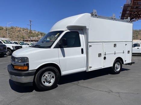 2018 CHEVROLET Express 3500 Service - Utility Truck #3736 2018 CHEVROLET Express 3500 Service - Utility Truck #3736