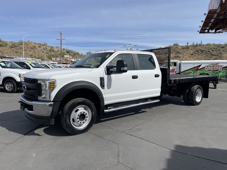 2018-ford-f550-flatbed-truck #3742