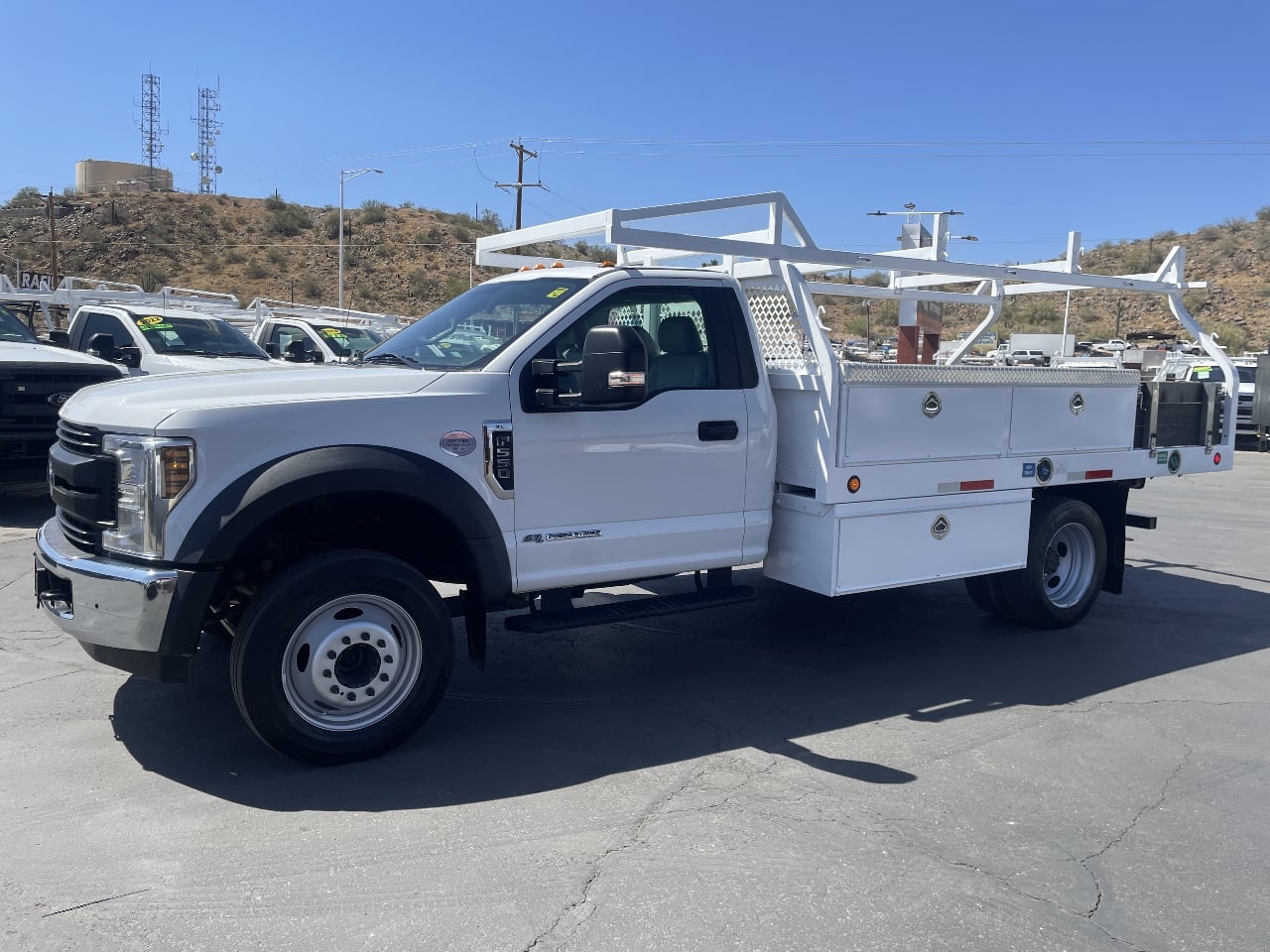 2019 FORD F550 Flatbed Truck #1 2019 FORD F550 Flatbed Truck #1