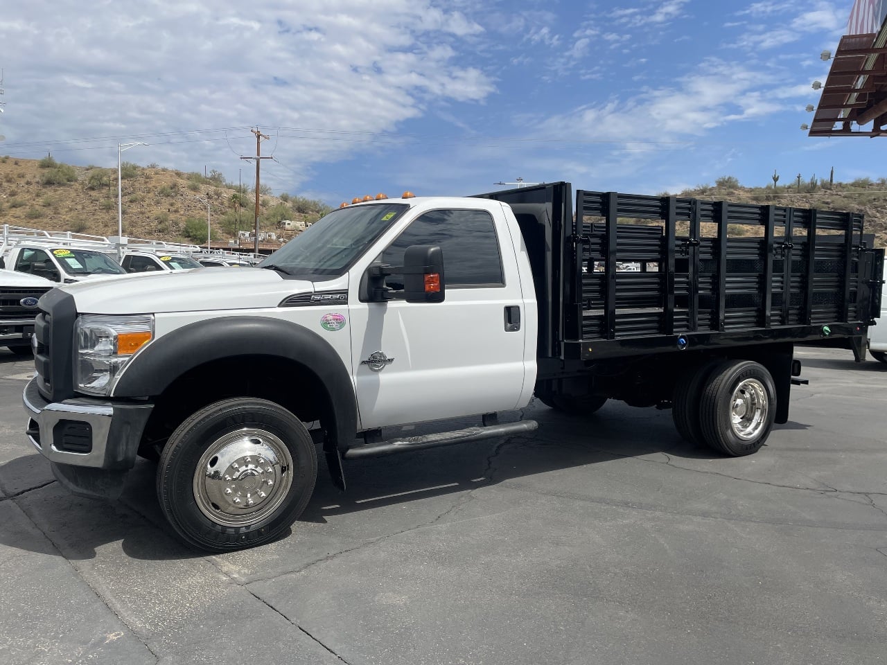 2015 FORD F550 Stake Body Truck #1 2015 FORD F550 Stake Body Truck #1